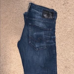 Silver Co. dark wash jeans